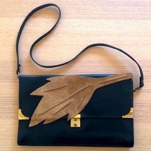 Vintage Leather Clutch Purse